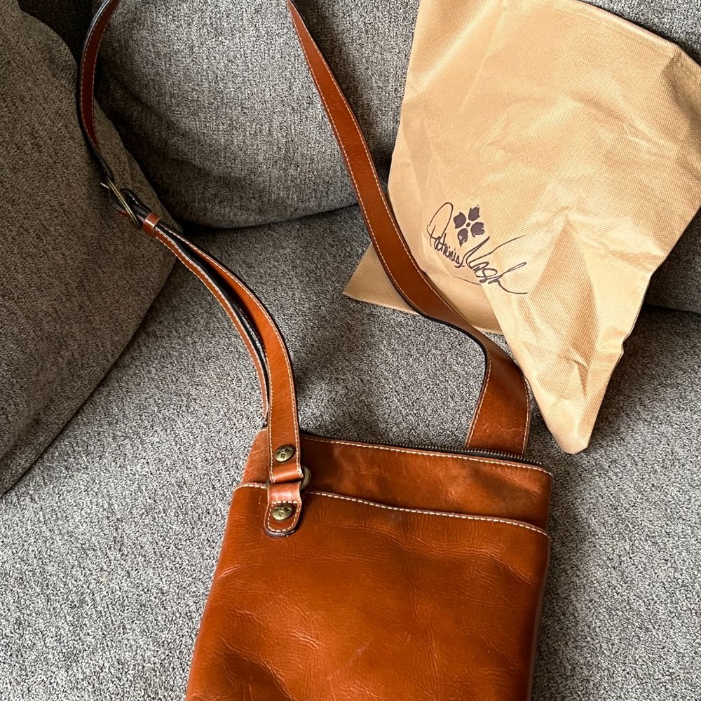 Patricia Nash Leather Sling Purse Gem